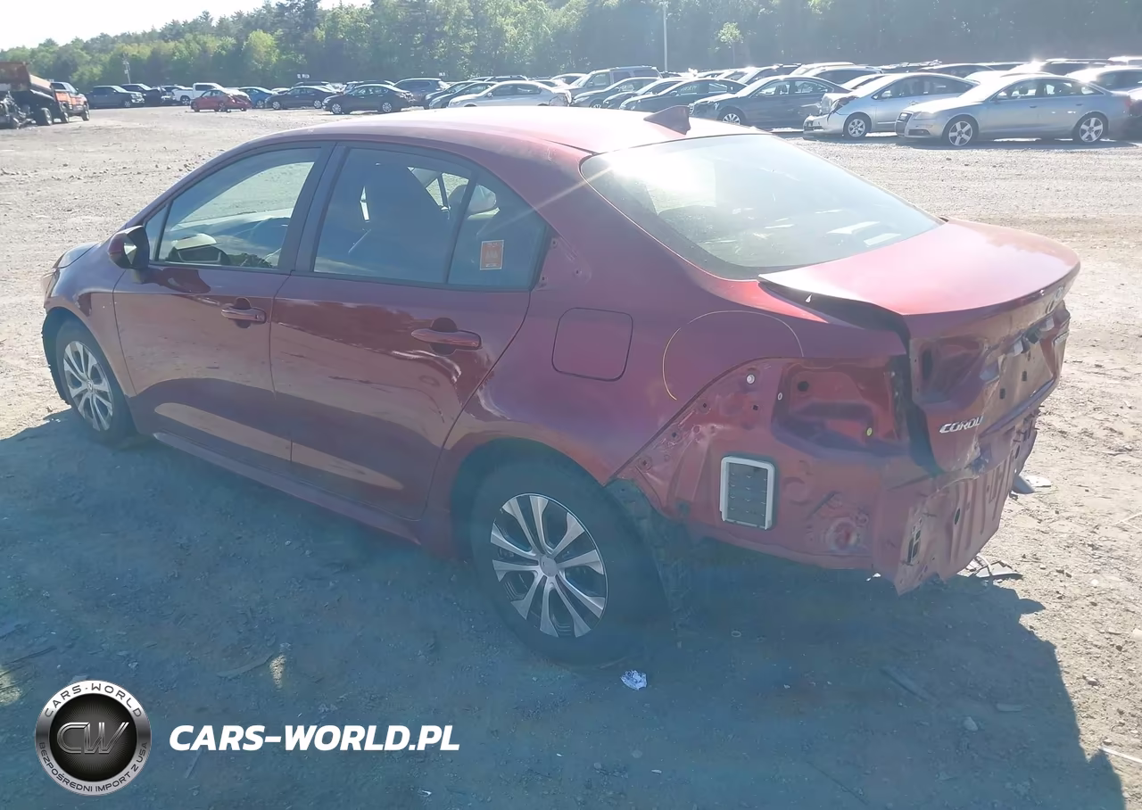 2022 Toyota Corolla Hybrid Le VIN:JTDEAMDE4NJ040177 - 3