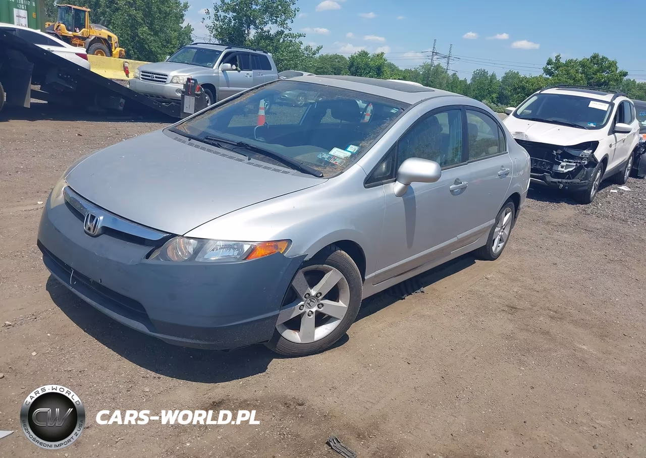 2007 Honda Civic Ex VIN:1HGFA16847L096347 - 2