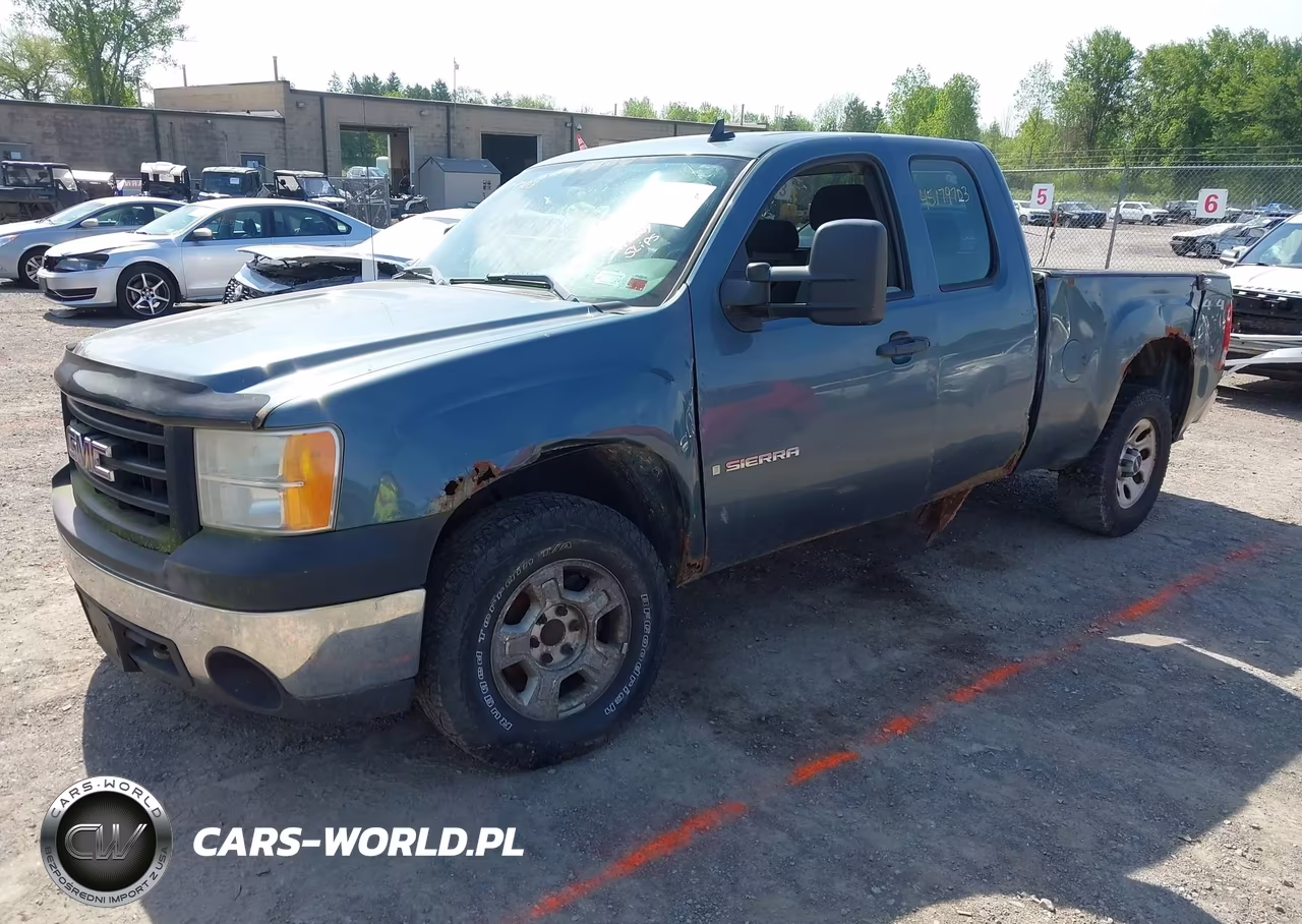 2009 GMC Sierra 1500 Work Truck VIN:2GTEK190191136583 - 2