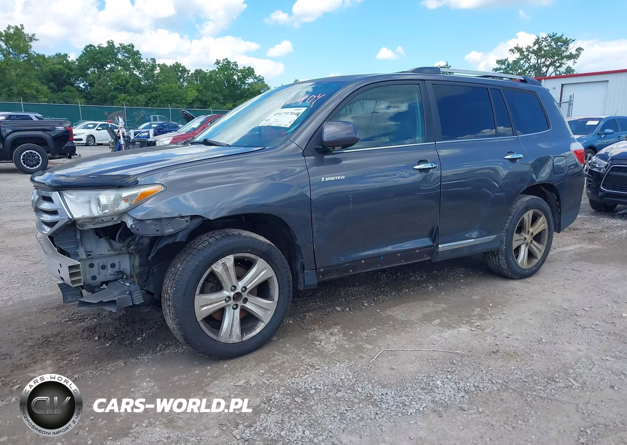 2012 Toyota Highlander Limited V6 VIN:5TDDK3EH7CS145274 - 2