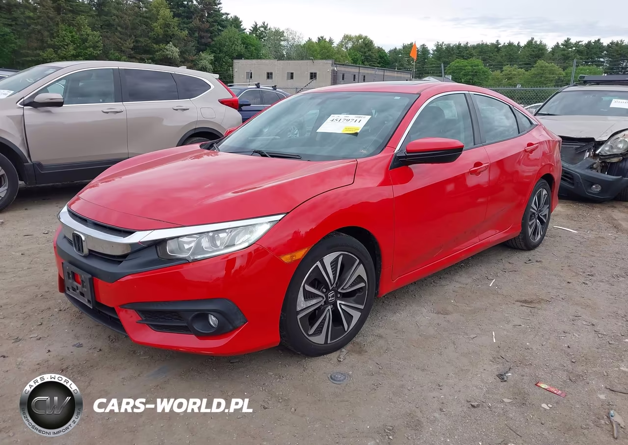 2016 Honda Civic Ex-L VIN:2HGFC1F79GH655499 - 2