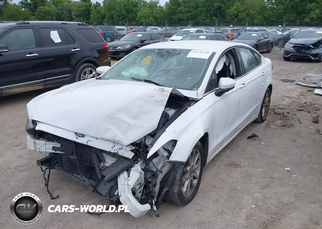 2017 Ford Fusion Se VIN:3FA6P0HD4HR102030 - 2