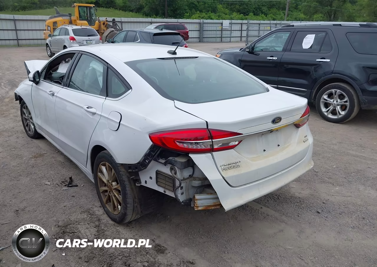 2017 Ford Fusion Se VIN:3FA6P0HD4HR102030 - 3