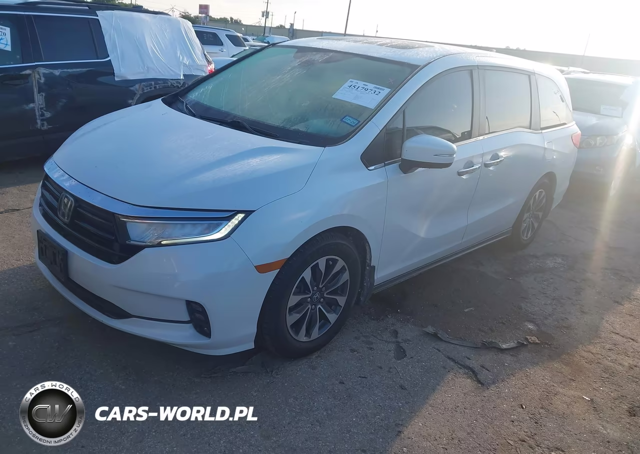 2022 Honda Odyssey Ex-L VIN:5FNRL6H71NB013111 - 2