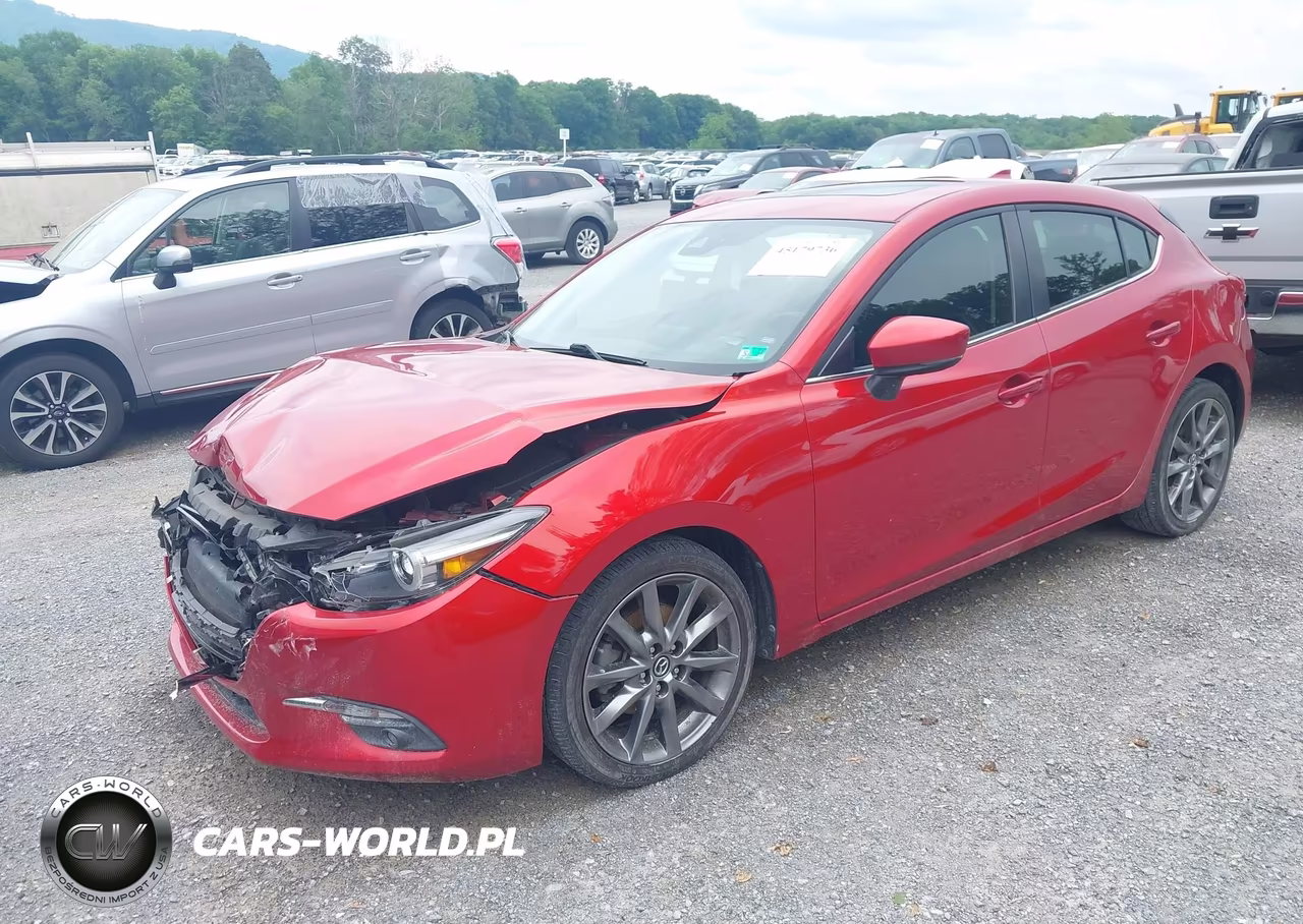 2018 Mazda Mazda3 Grand Touring VIN:3MZBN1M38JM177251 - 2