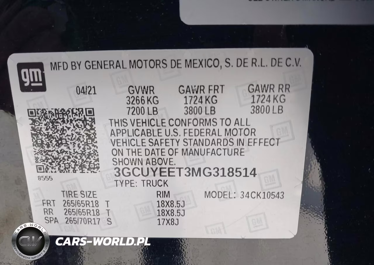 2021 Chevrolet Silverado 1500 4Wd Short Bed Rst VIN:3GCUYEET3MG318514 - 9