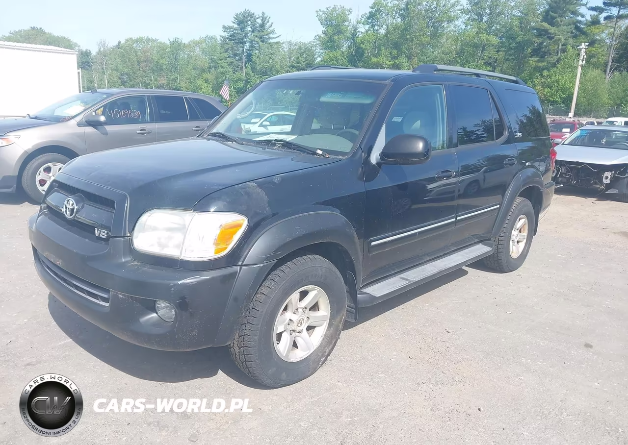 2007 Toyota Sequoia Sr5 V8 VIN:5TDBT44A07S283856 - 2