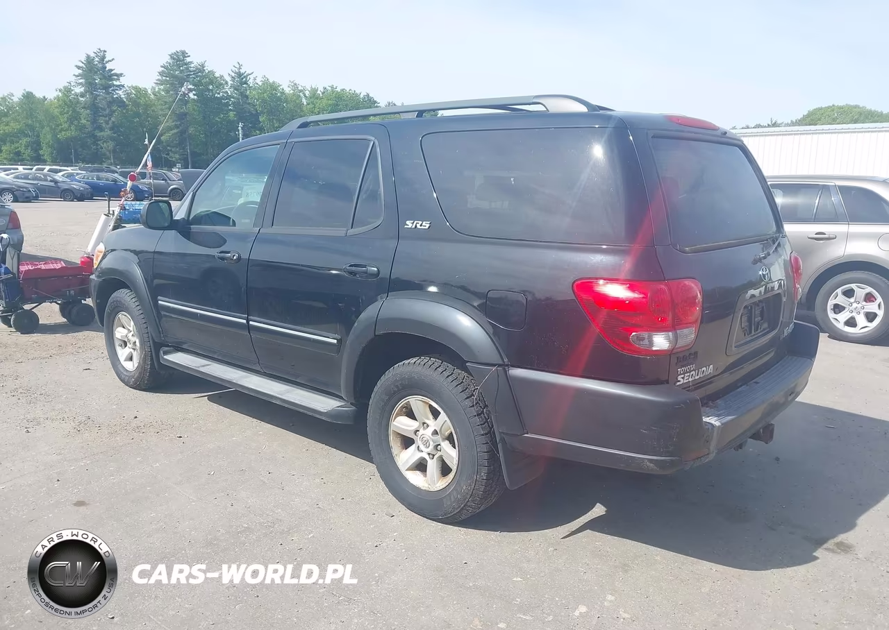 2007 Toyota Sequoia Sr5 V8 VIN:5TDBT44A07S283856 - 3
