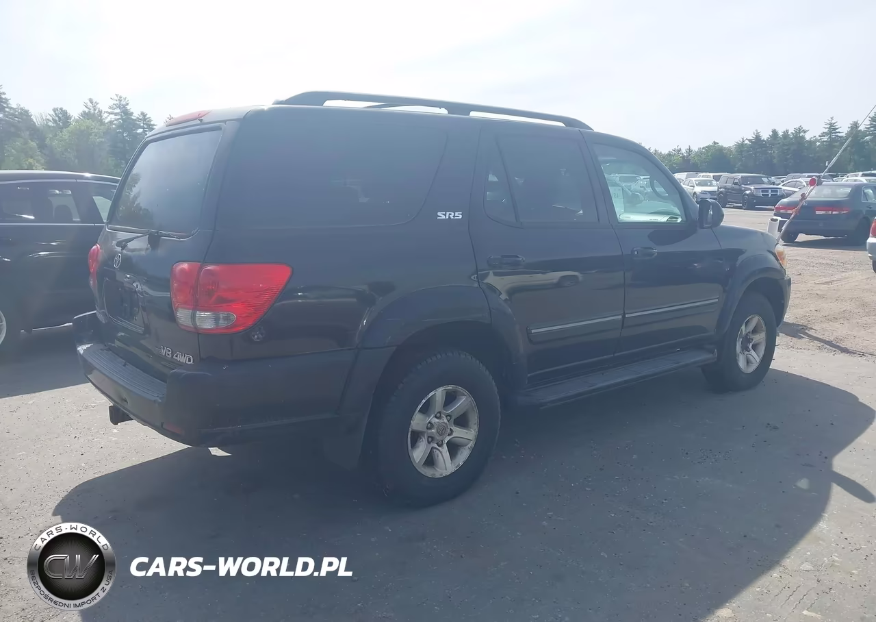2007 Toyota Sequoia Sr5 V8 VIN:5TDBT44A07S283856 - 4