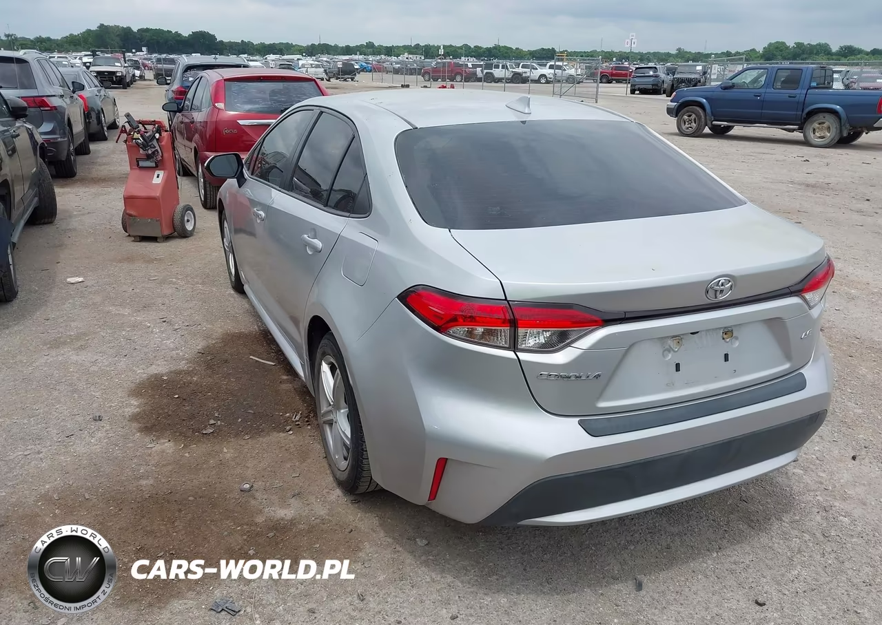 2020 Toyota Corolla Le VIN:JTDEPRAE5LJ061939 - 3