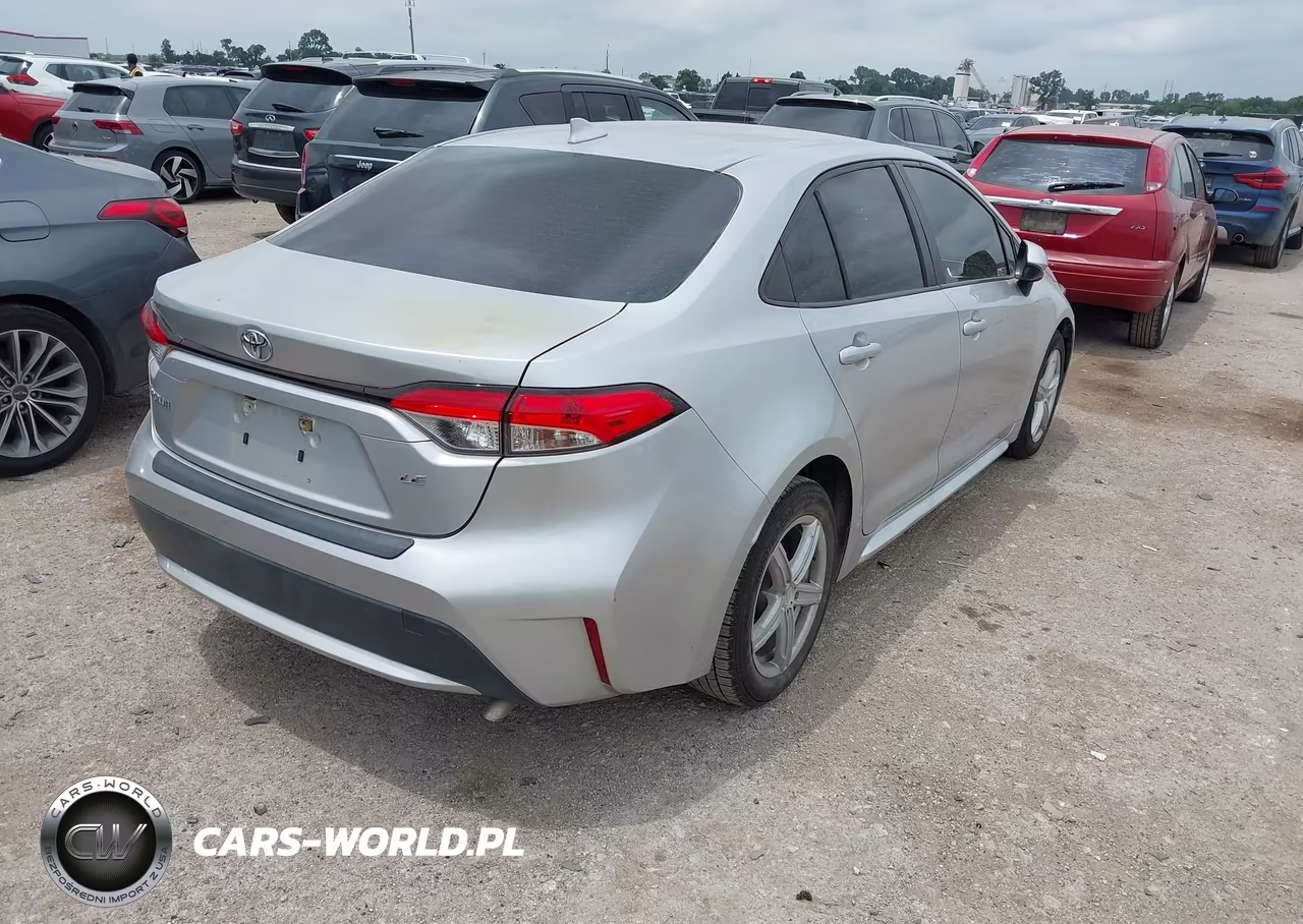 2020 Toyota Corolla Le VIN:JTDEPRAE5LJ061939 - 4