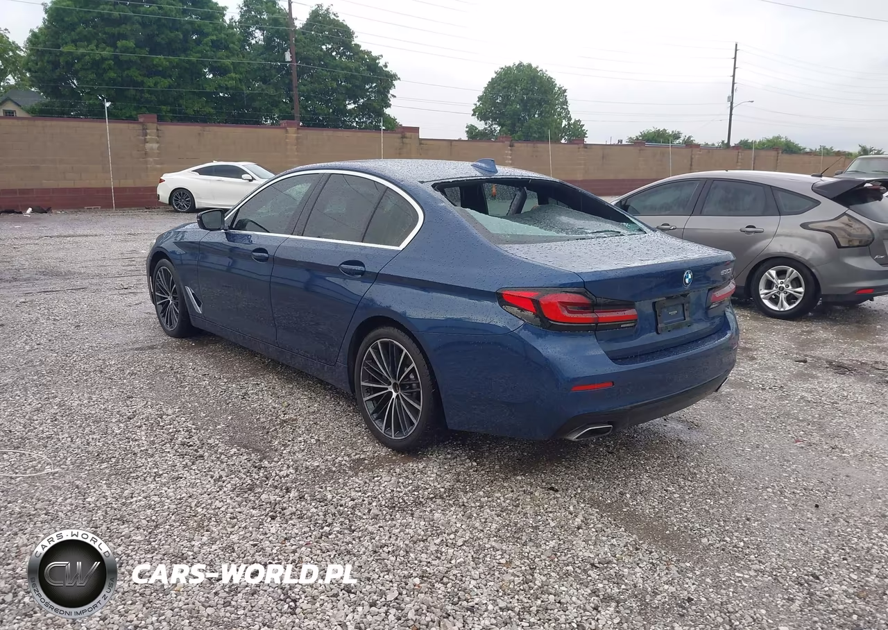 2021 BMW 530I VIN:WBA53BH03MCF18296 - 3