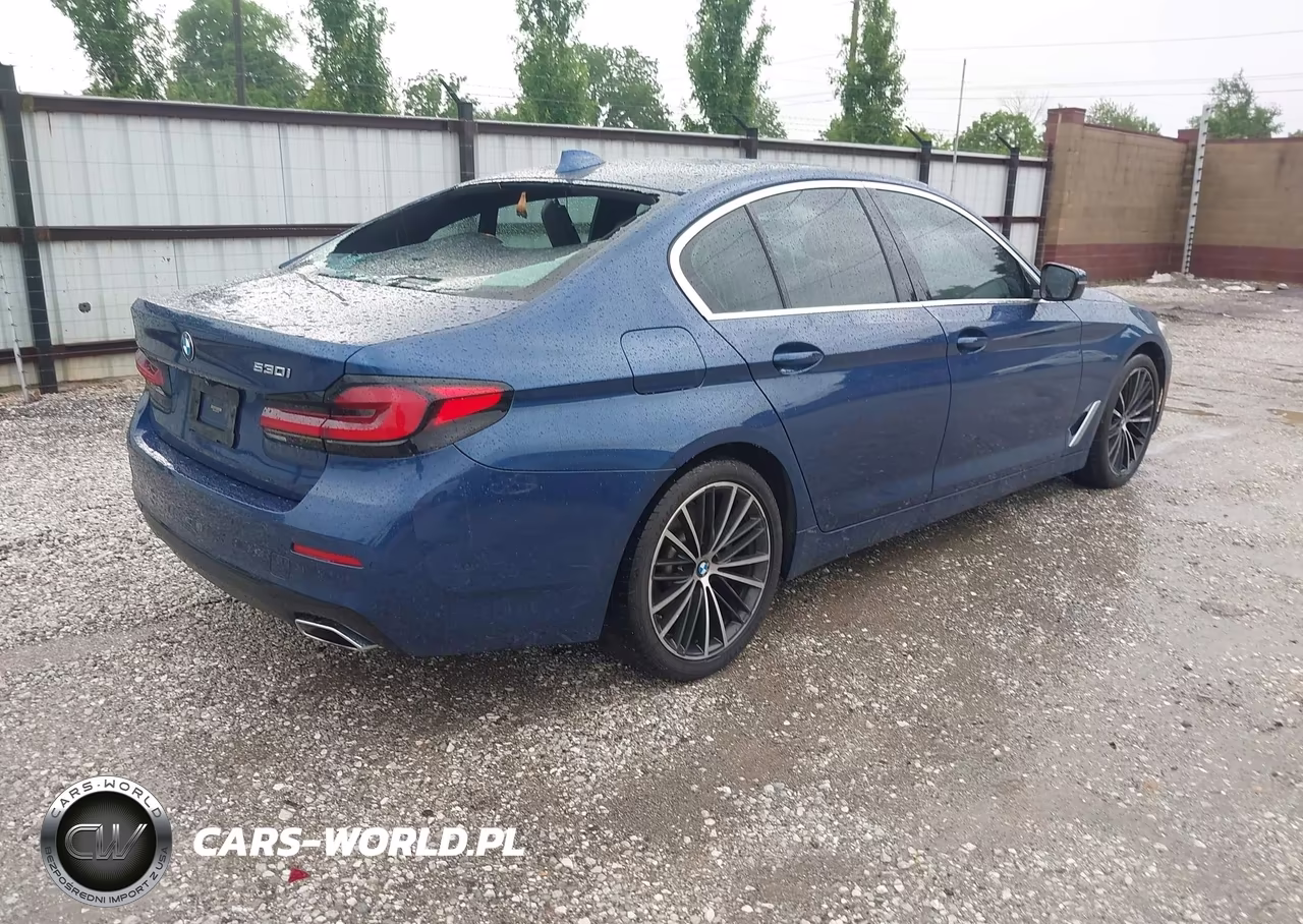 2021 BMW 530I VIN:WBA53BH03MCF18296 - 4