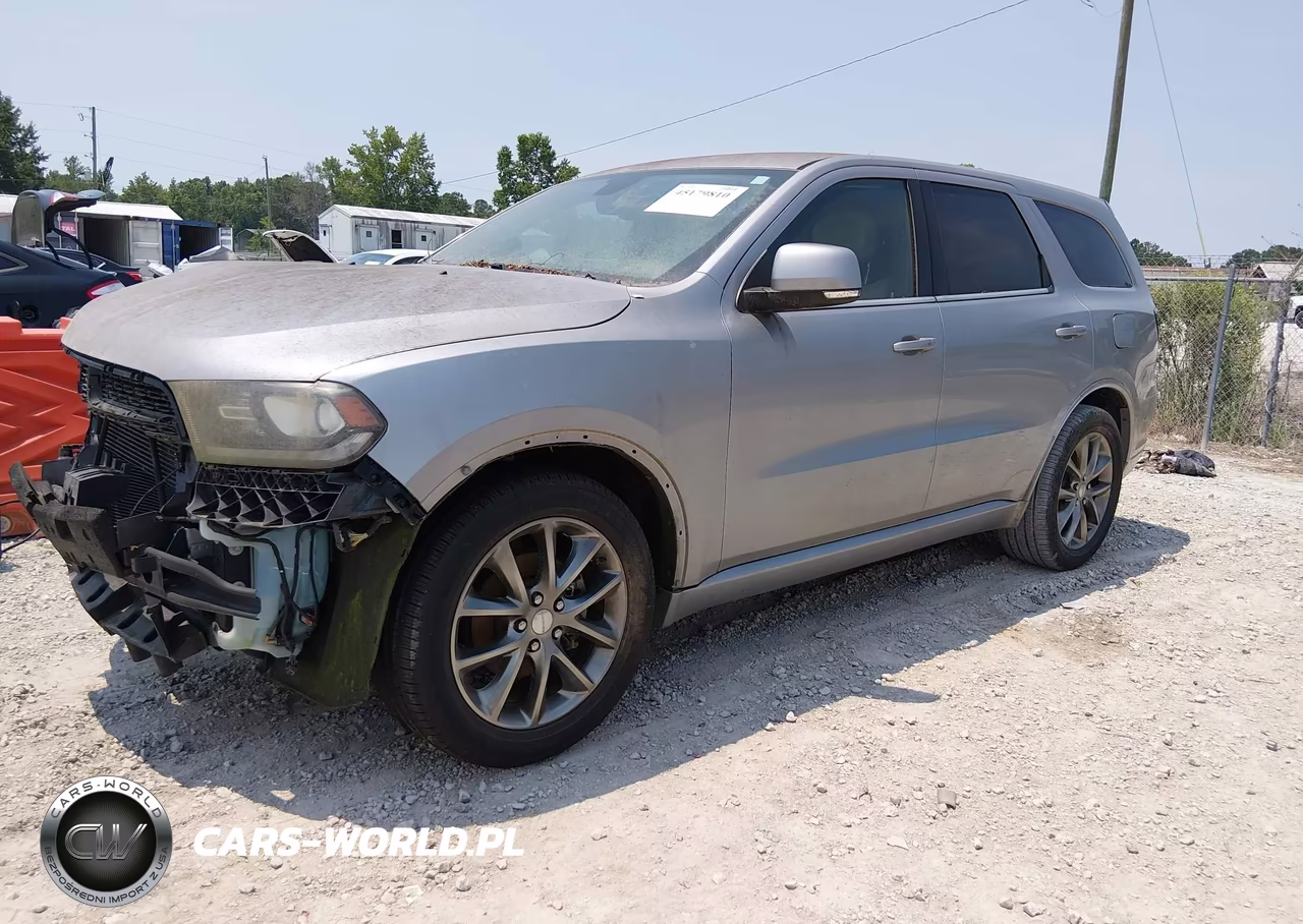 2017 Dodge Durango Gt Rwd VIN:1C4RDHDG8HC666485 - 2