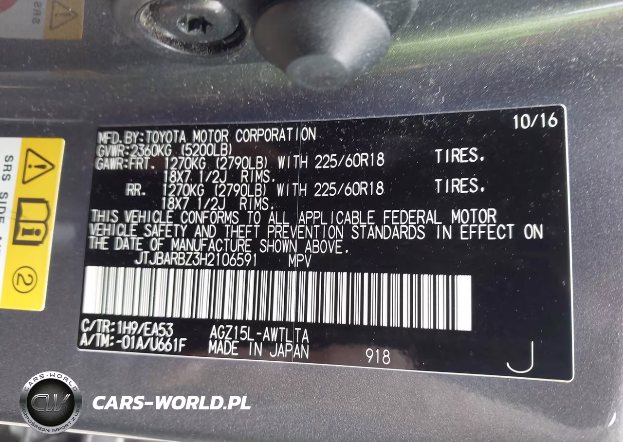 2017 Lexus Nx 200T VIN:JTJBARBZ3H2106591 - 9
