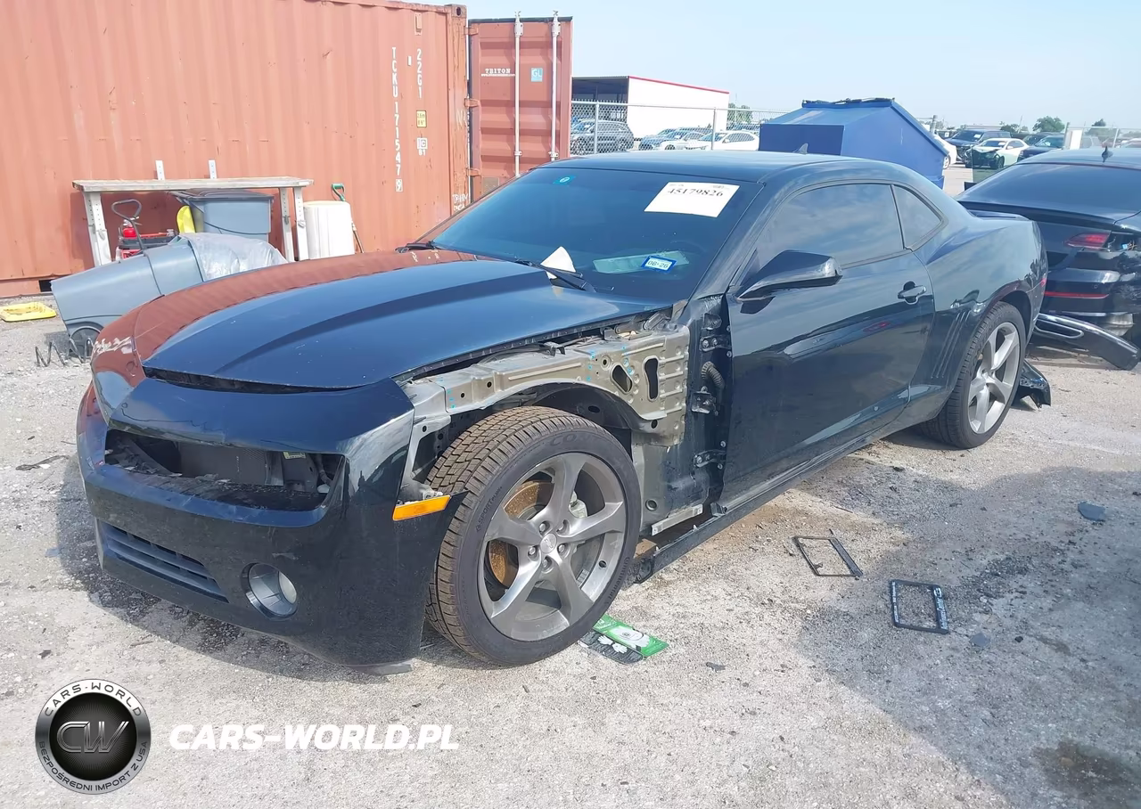 2013 Chevrolet Camaro 2Lt VIN:2G1FC1E32D9110739 - 2