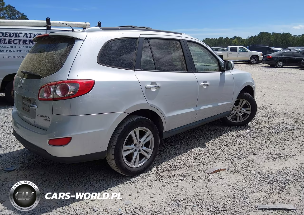 2010 Hyundai Santa Fe Limited V6 VIN:5NMSK4AG2AH341374 - 4