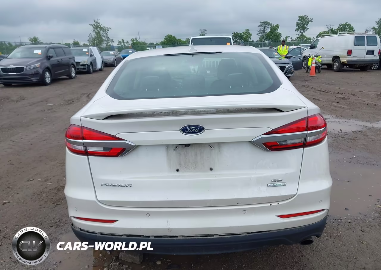 2019 Ford Fusion Se VIN:3FA6P0HD2KR282390 - 16