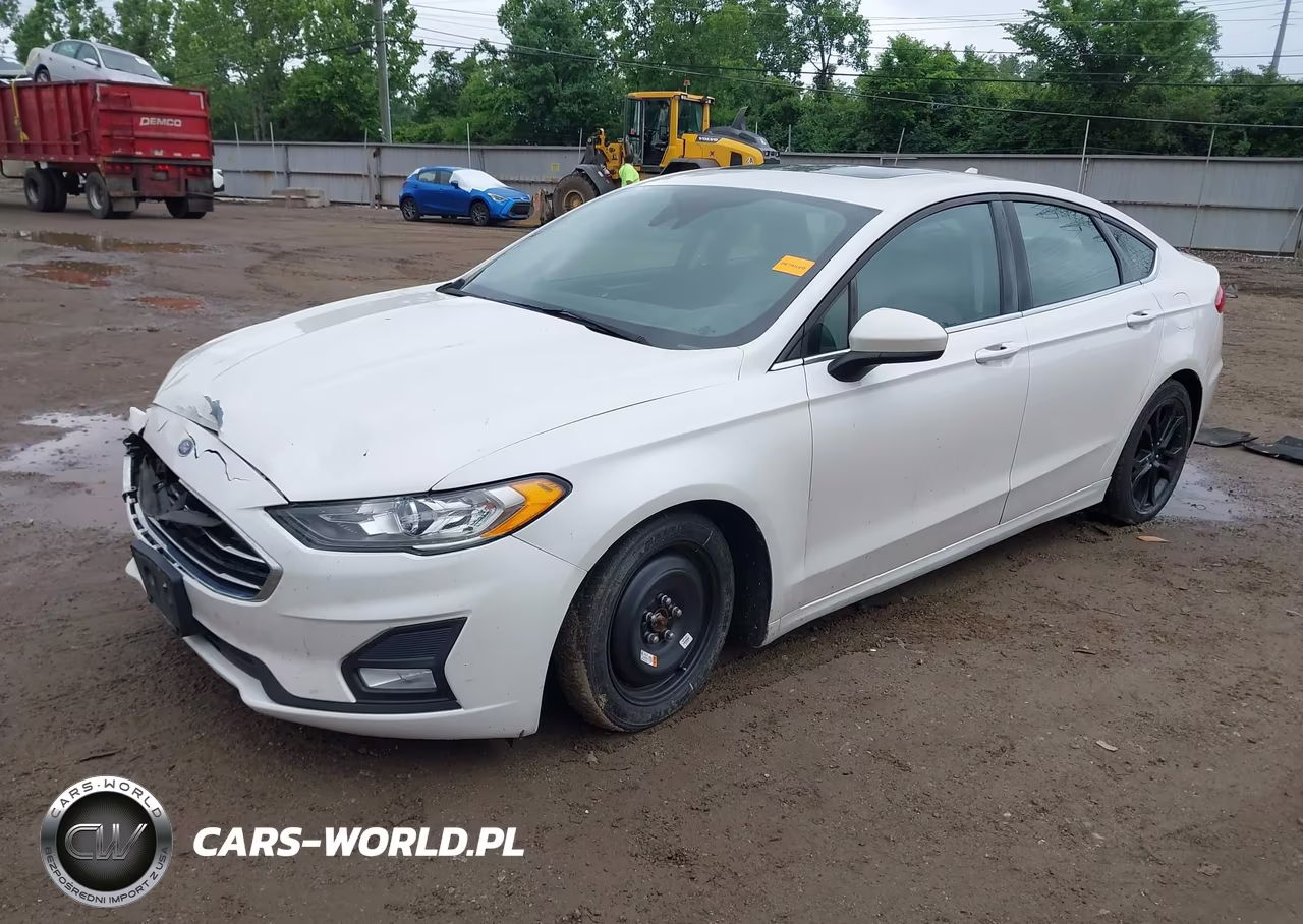 2019 Ford Fusion Se VIN:3FA6P0HD2KR282390 - 2