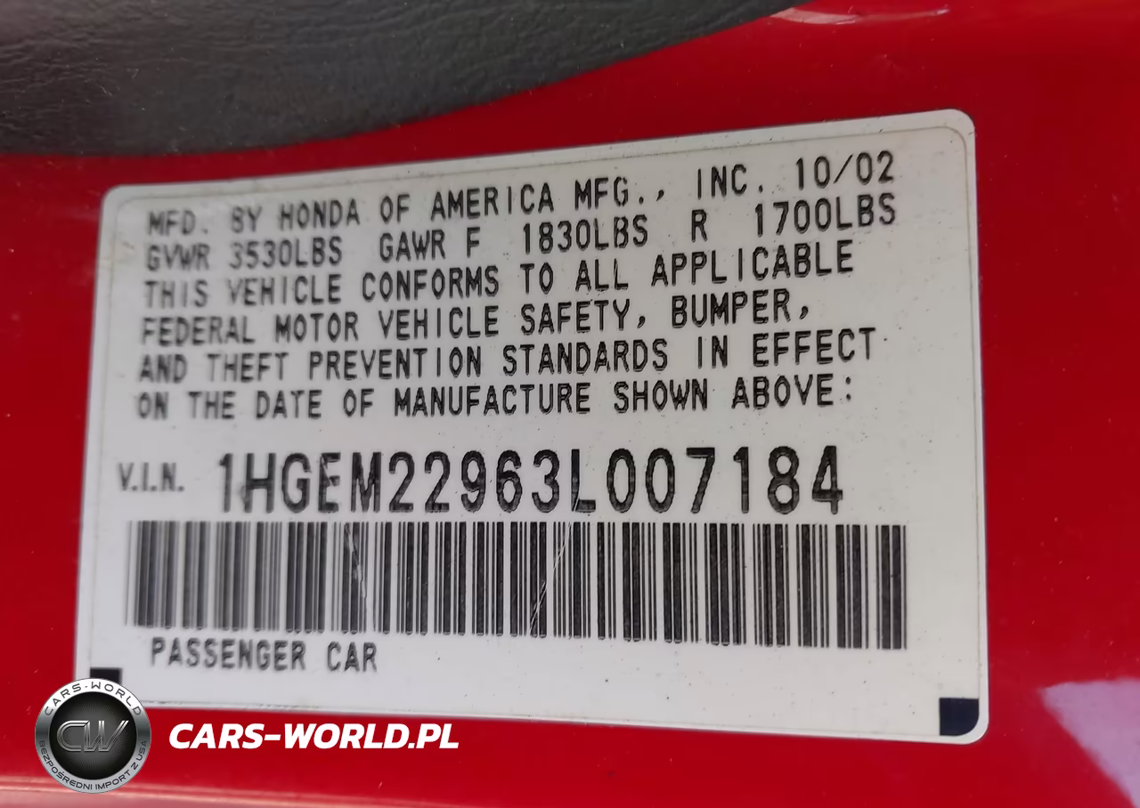 2003 Honda Civic Ex VIN:1HGEM22963L007184 - 9