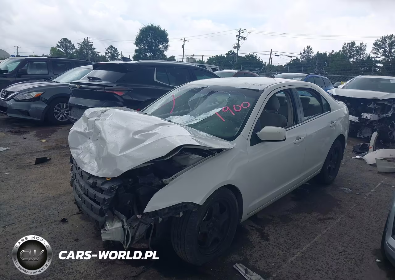 2010 Ford Fusion Se VIN:3FAHP0HA7AR311900 - 2