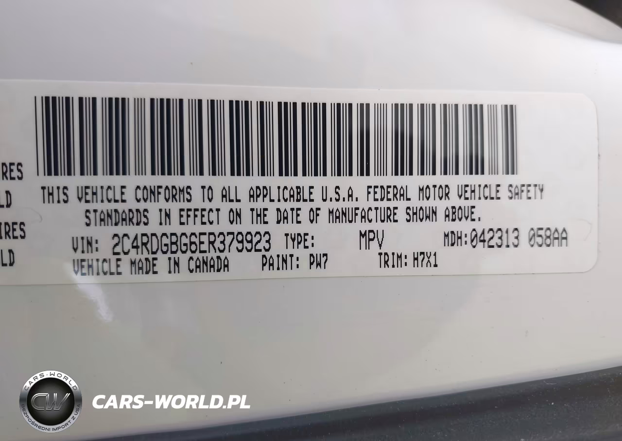 2014 Dodge Grand Caravan Se VIN:2C4RDGBG6ER379923 - 9