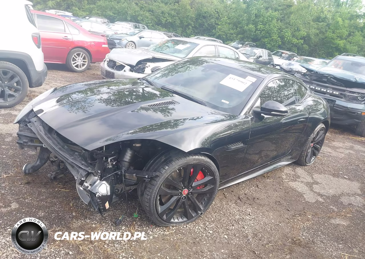2015 Jaguar F-Type S VIN:SAJWA6BU9F8K18427 - 2