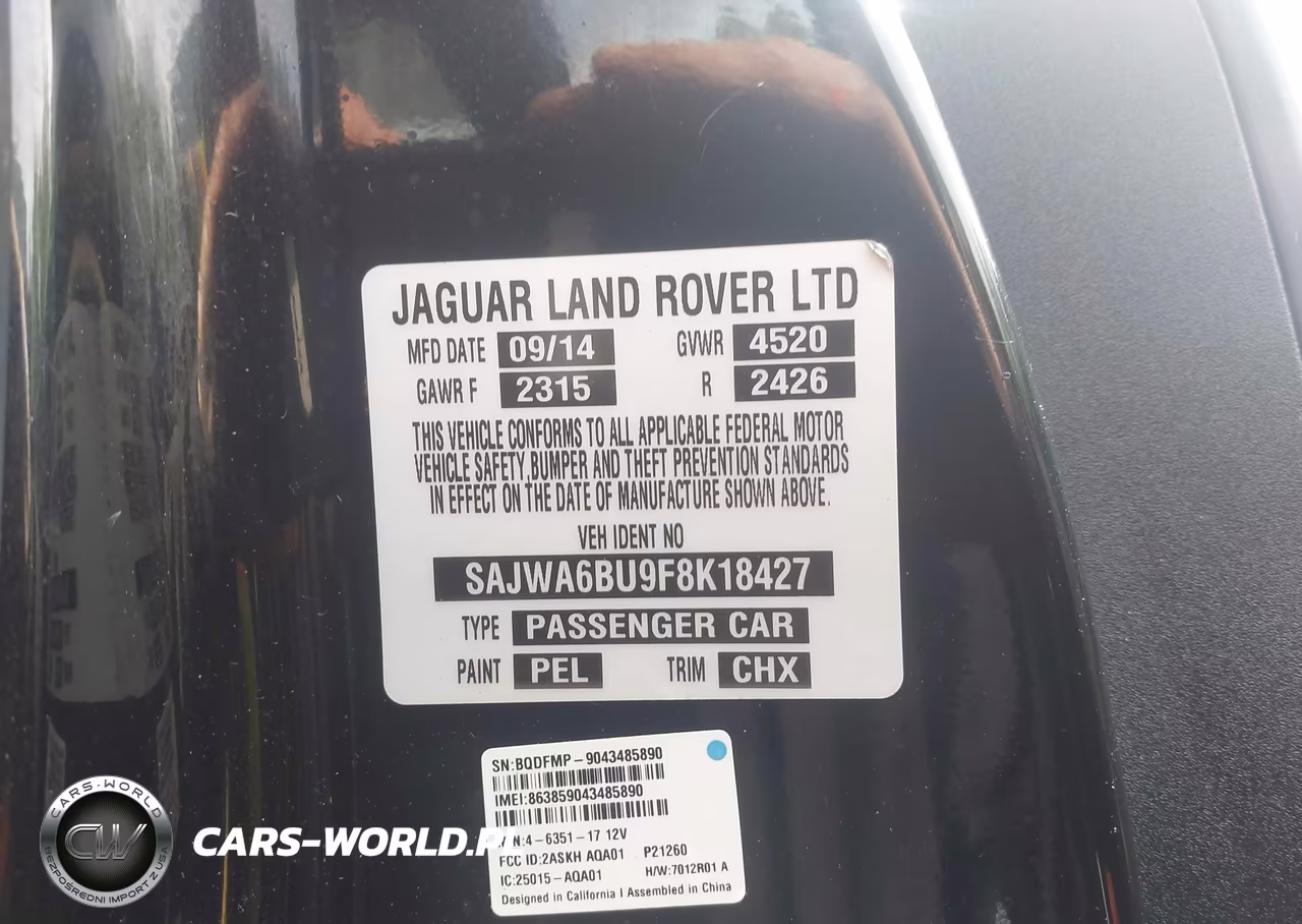 2015 Jaguar F-Type S VIN:SAJWA6BU9F8K18427 - 9