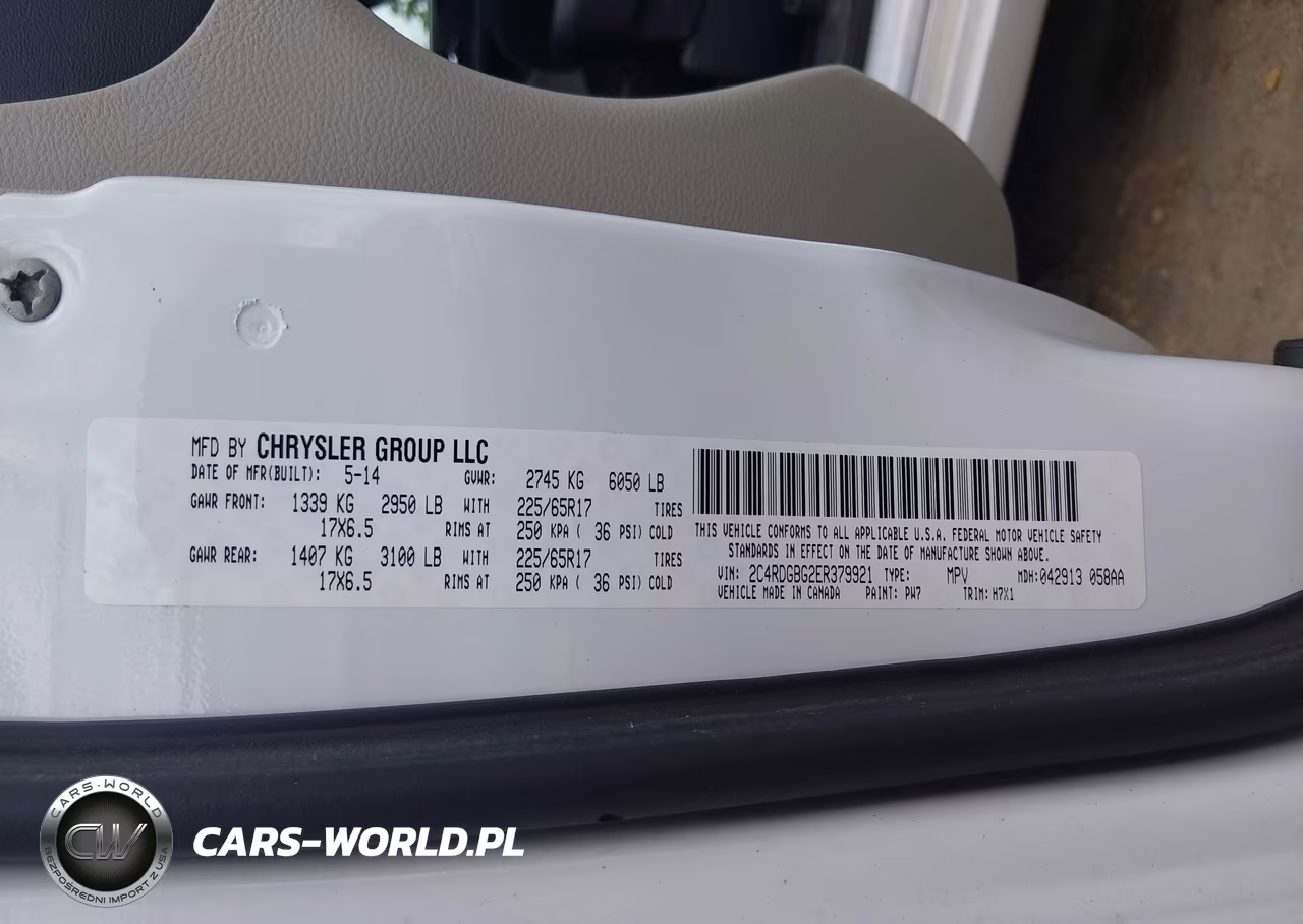 2014 Dodge Grand Caravan Se VIN:2C4RDGBG2ER379921 - 9