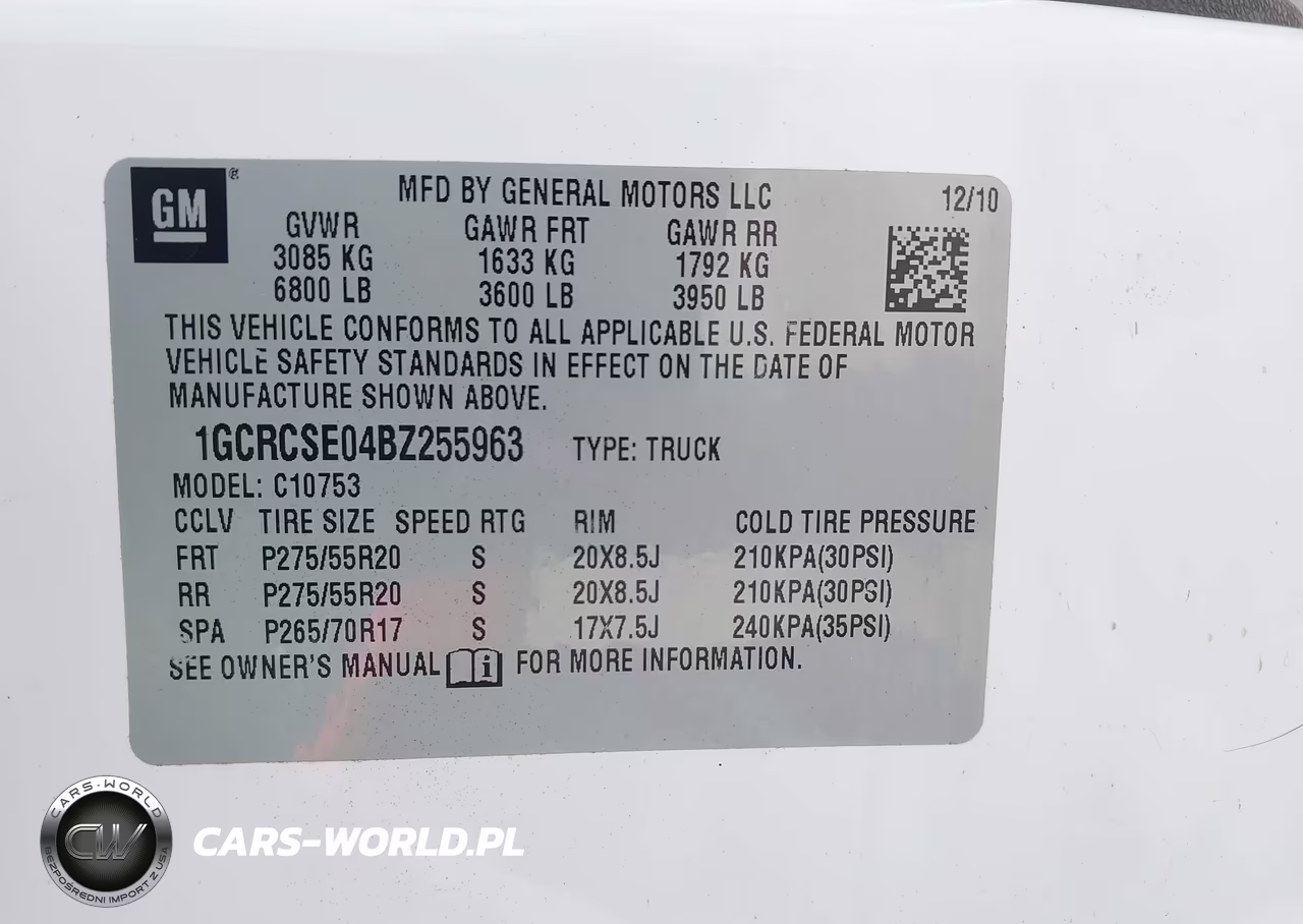 2011 Chevrolet Silverado 1500 Lt VIN:1GCRCSE04BZ255963 - 9