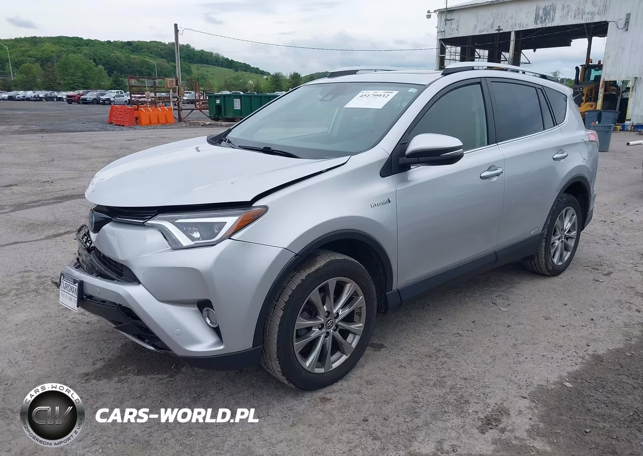 2016 Toyota Rav4 Hybrid Limited VIN:JTMDJREV5GD002045 - 2