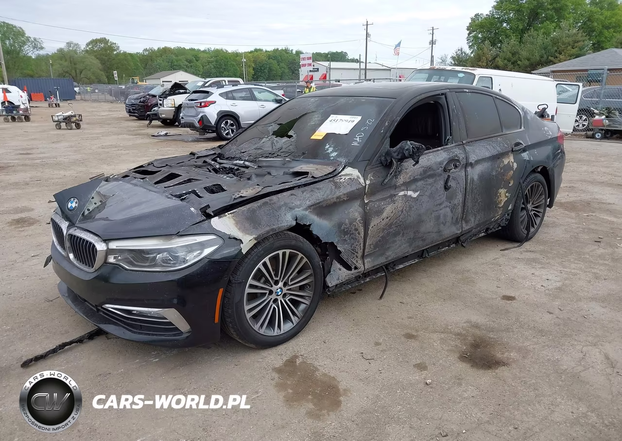 2018 BMW 540D xDrive VIN:WBAJD1C58JG474869 - 2