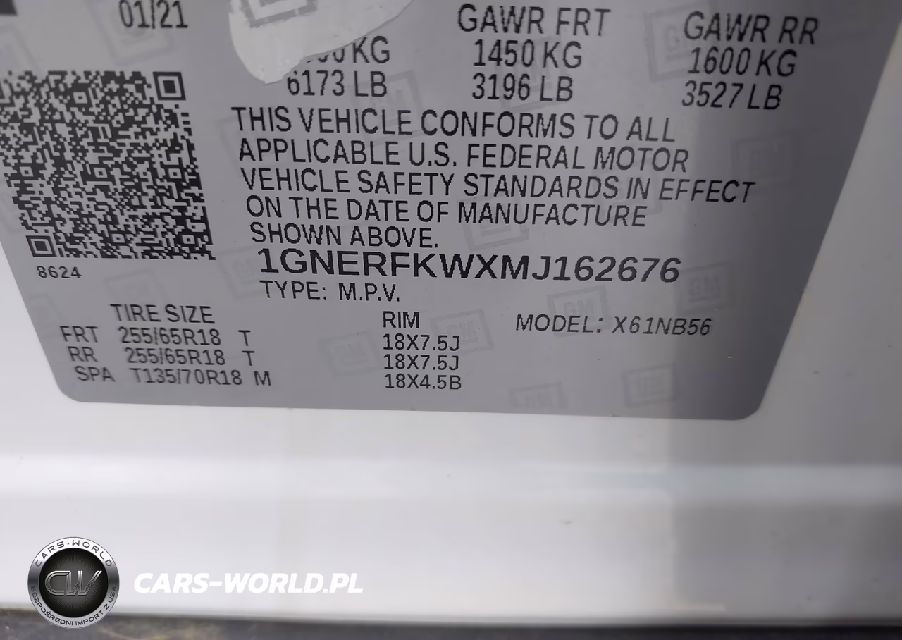 2021 Chevrolet Traverse Fwd Ls VIN:1GNERFKWXMJ162676 - 9