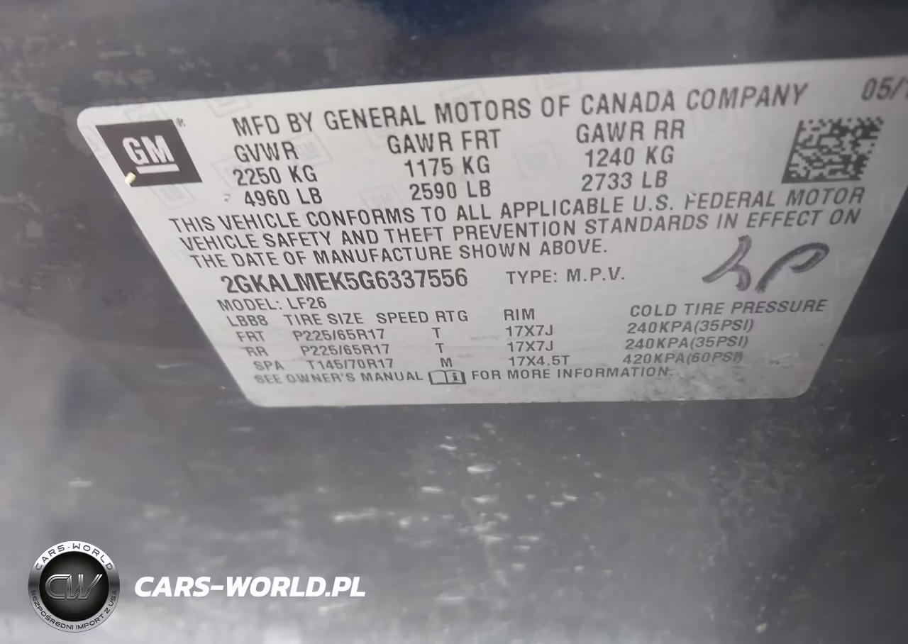 2016 GMC Terrain Sle-1 VIN:2GKALMEK5G6337556 - 9