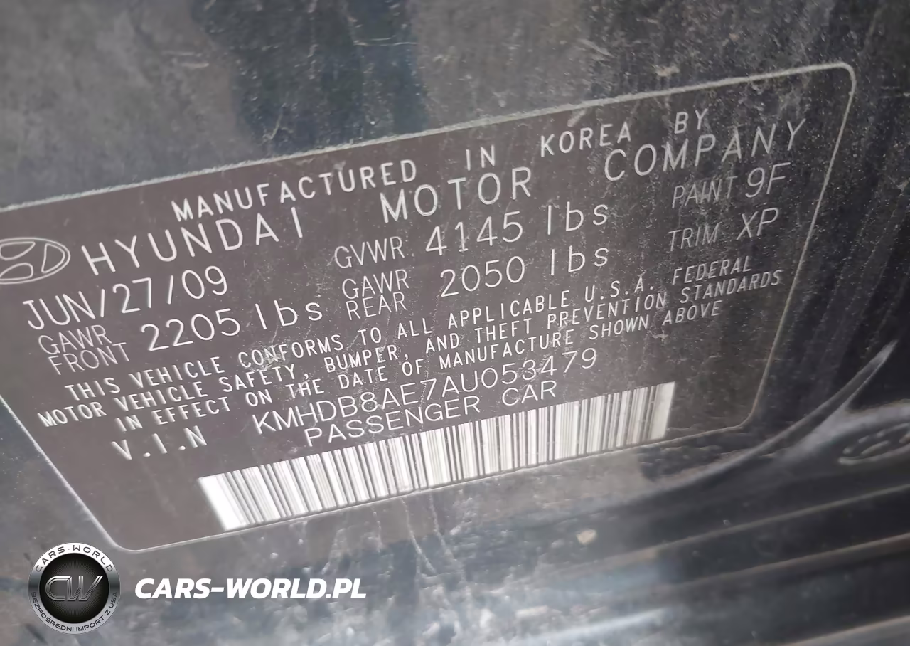 2010 Hyundai Elantra Touring Gls VIN:KMHDB8AE7AU053479 - 9