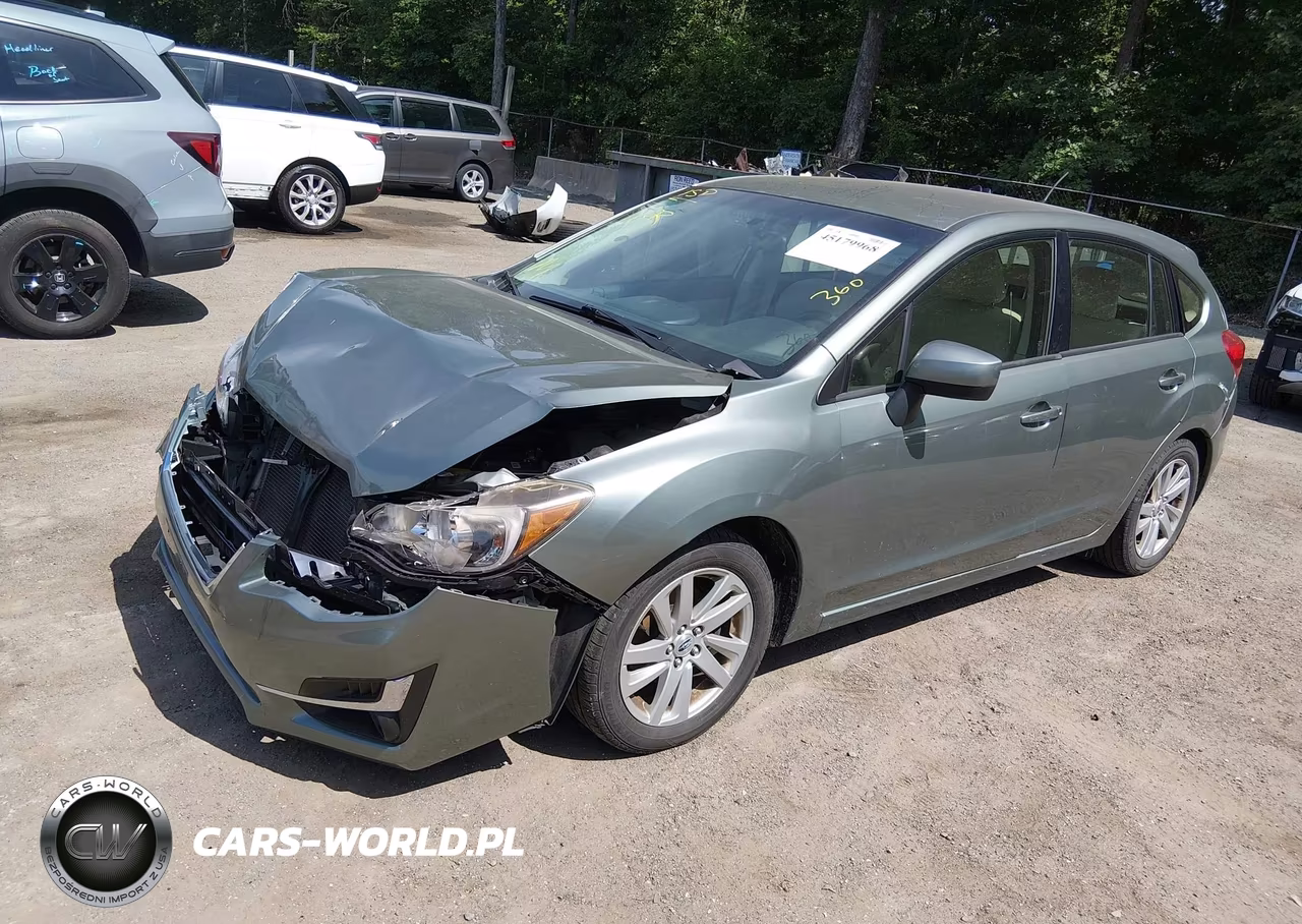 2015 Subaru Impreza 2.0I Premium VIN:JF1GPAC67FH259116 - 2