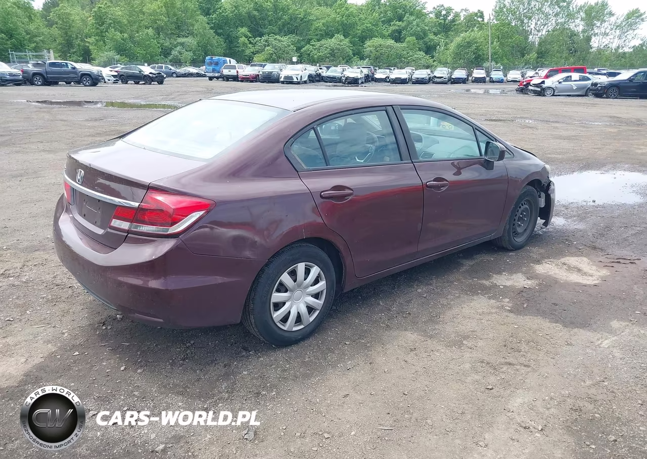 2015 Honda Civic Lx VIN:19XFB2F58FE253179 - 4