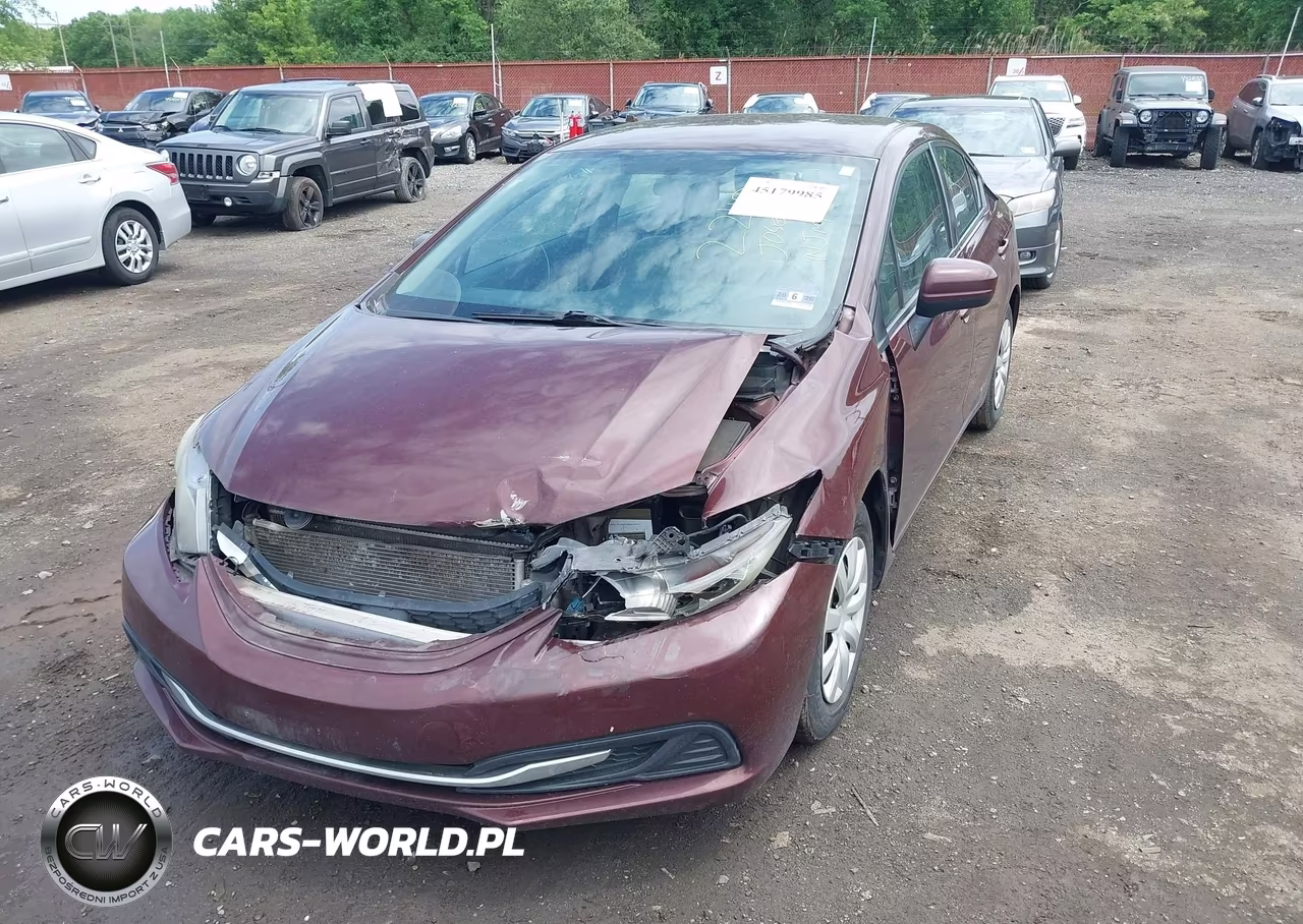 2015 Honda Civic Lx VIN:19XFB2F58FE253179 - 6