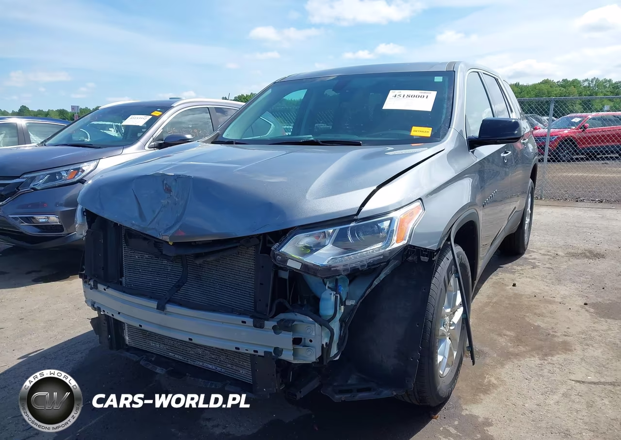2020 Chevrolet Traverse Fwd Ls VIN:1GNERFKW8LJ262077 - 2