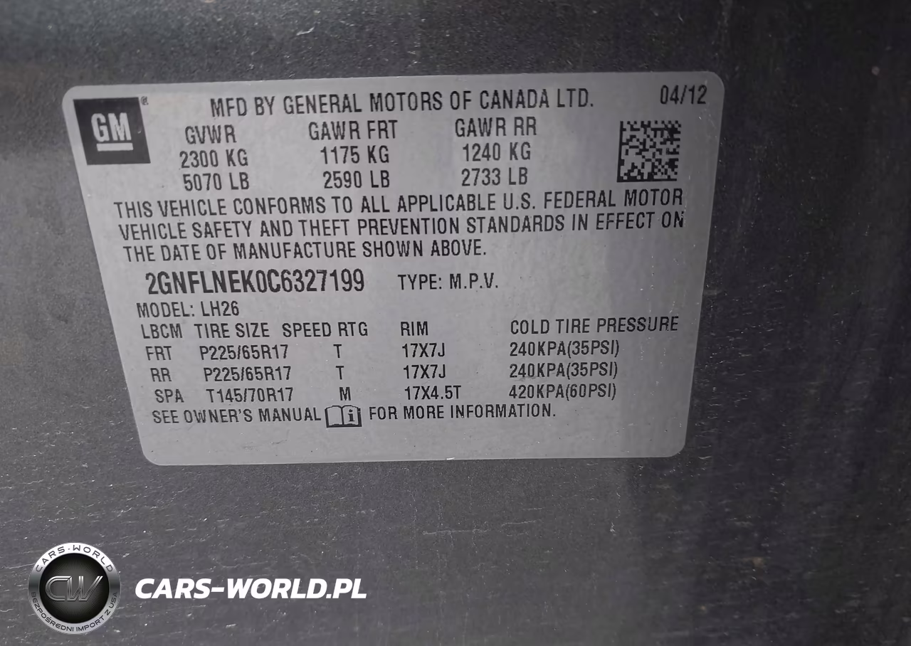 2012 Chevrolet Equinox 2Lt VIN:2GNFLNEK0C6327199 - 9