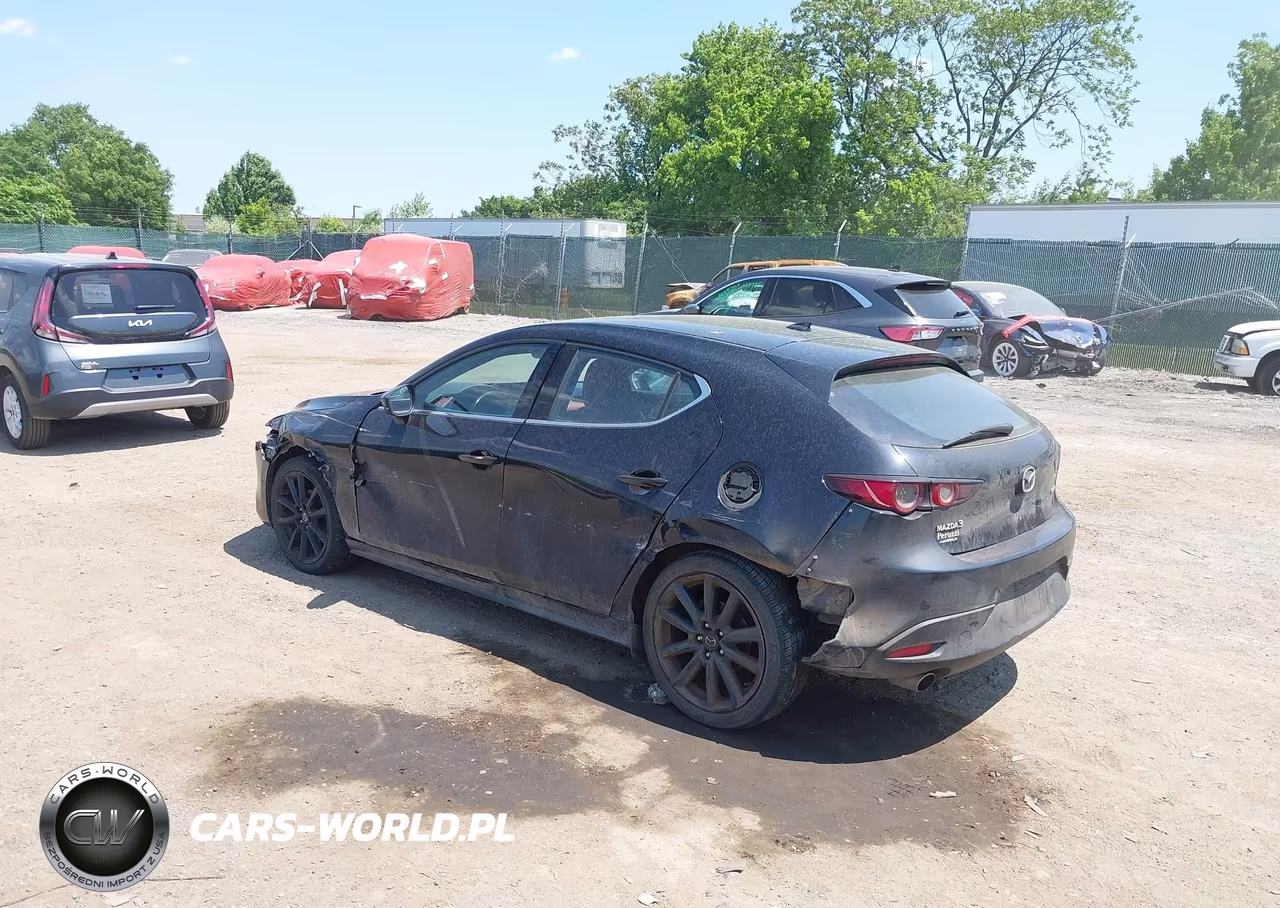 2021 Mazda Mazda3 Premium VIN:JM1BPAML7M1340065 - 3