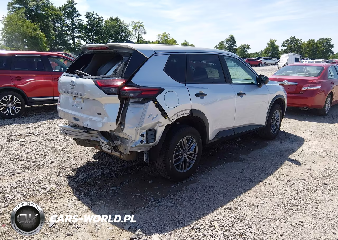 2025 Nissan Rogue S Intelligent Awd VIN:5N1BT3AB9SC774309 - 4