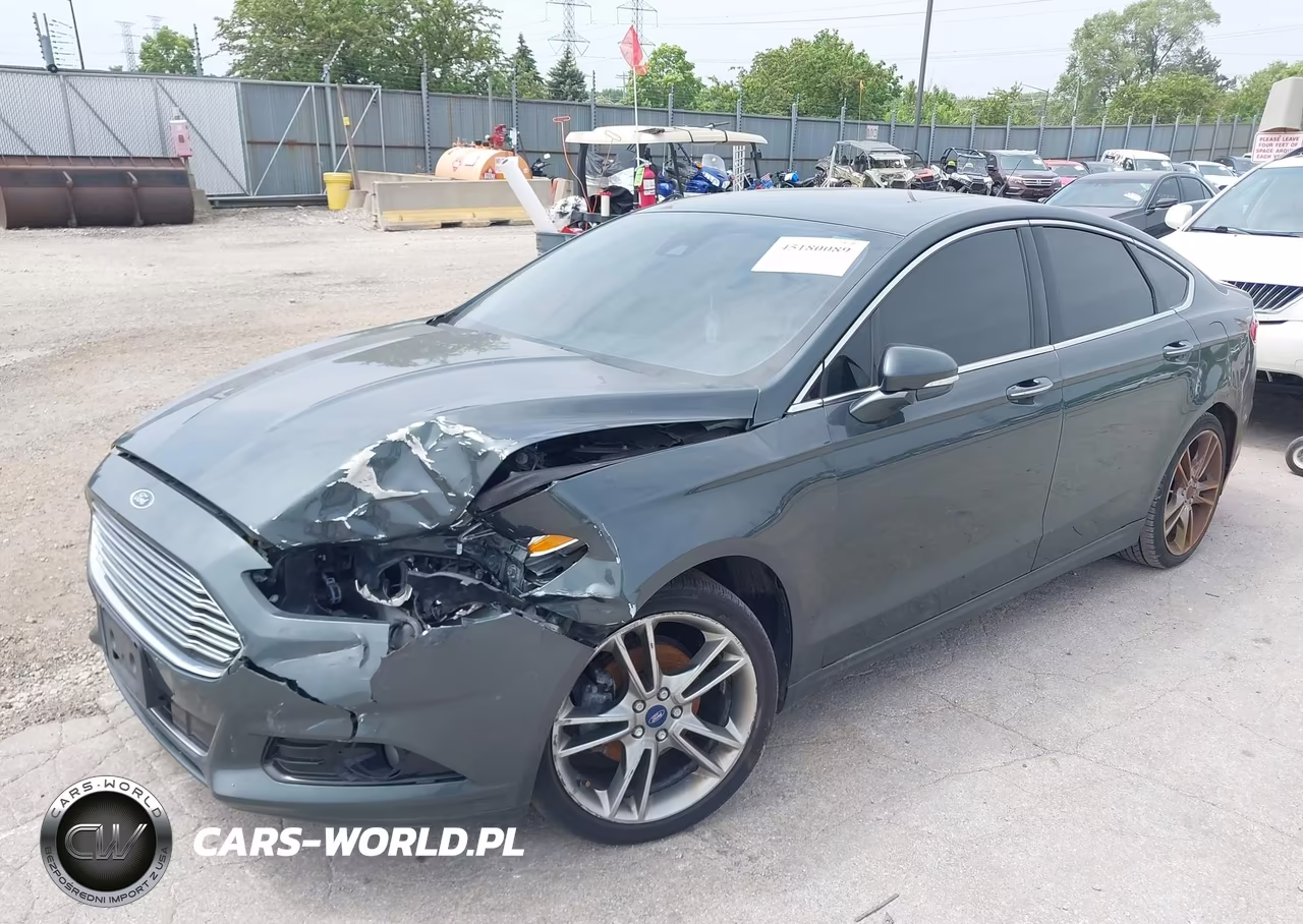 2015 Ford Fusion Titanium VIN:3FA6P0K98FR223256 - 2