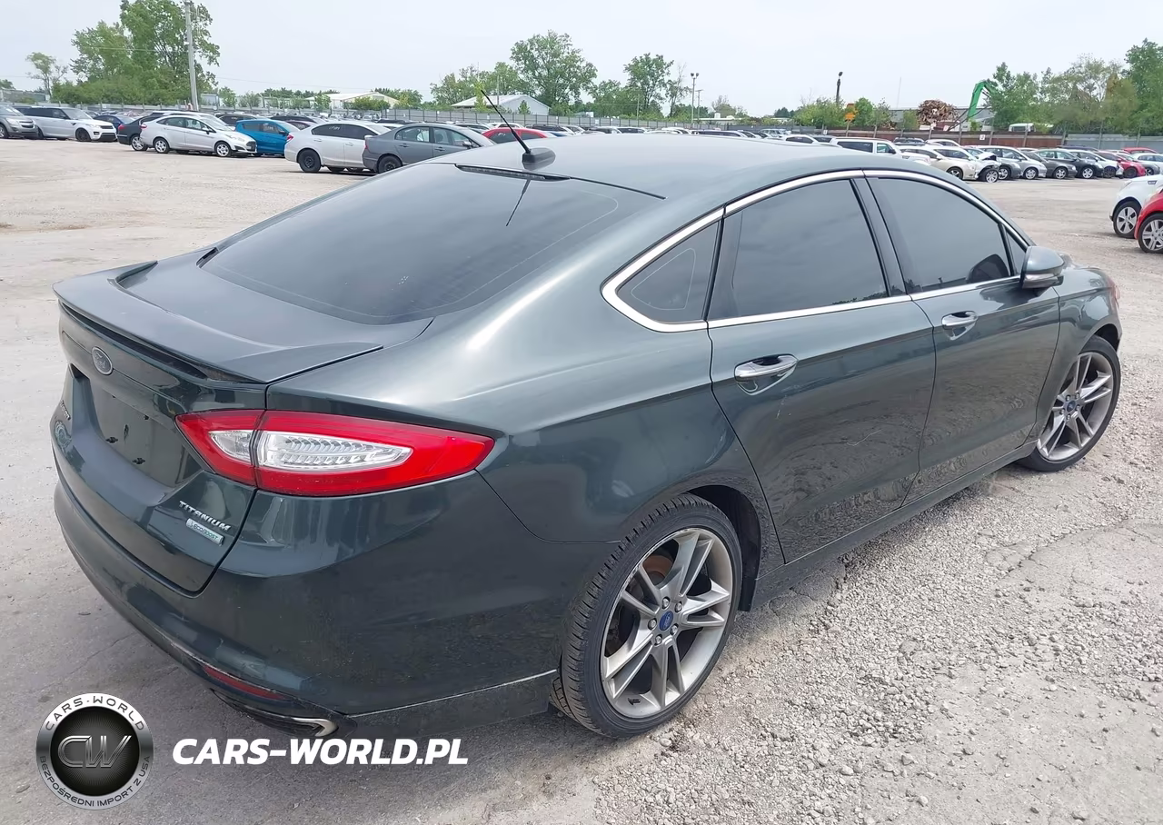 2015 Ford Fusion Titanium VIN:3FA6P0K98FR223256 - 4