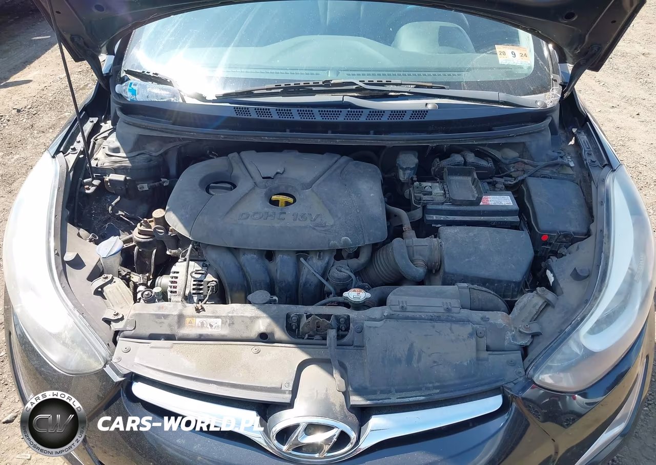 2015 Hyundai Elantra Se VIN:5NPDH4AE7FH595081 - 10