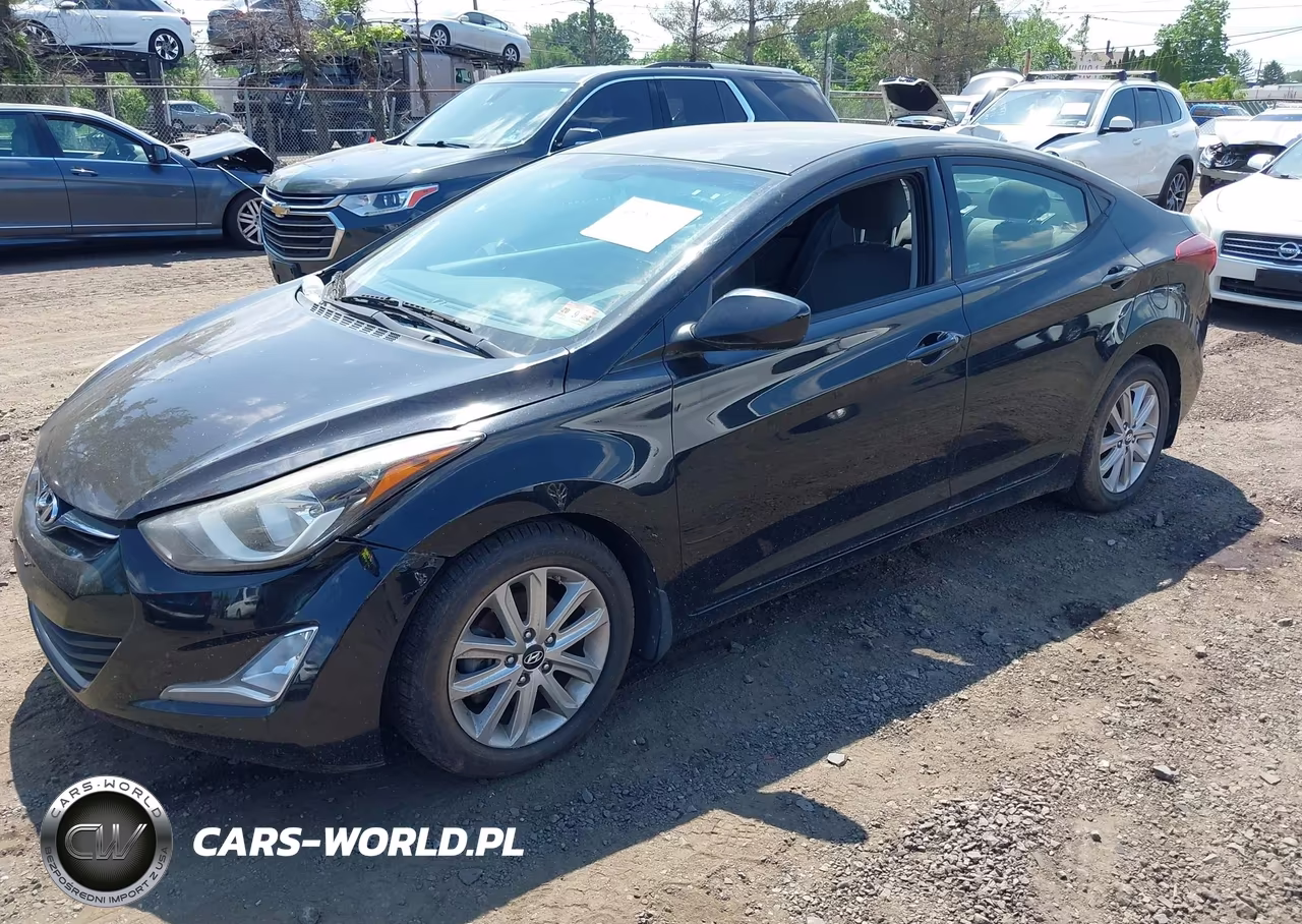 2015 Hyundai Elantra Se VIN:5NPDH4AE7FH595081 - 2