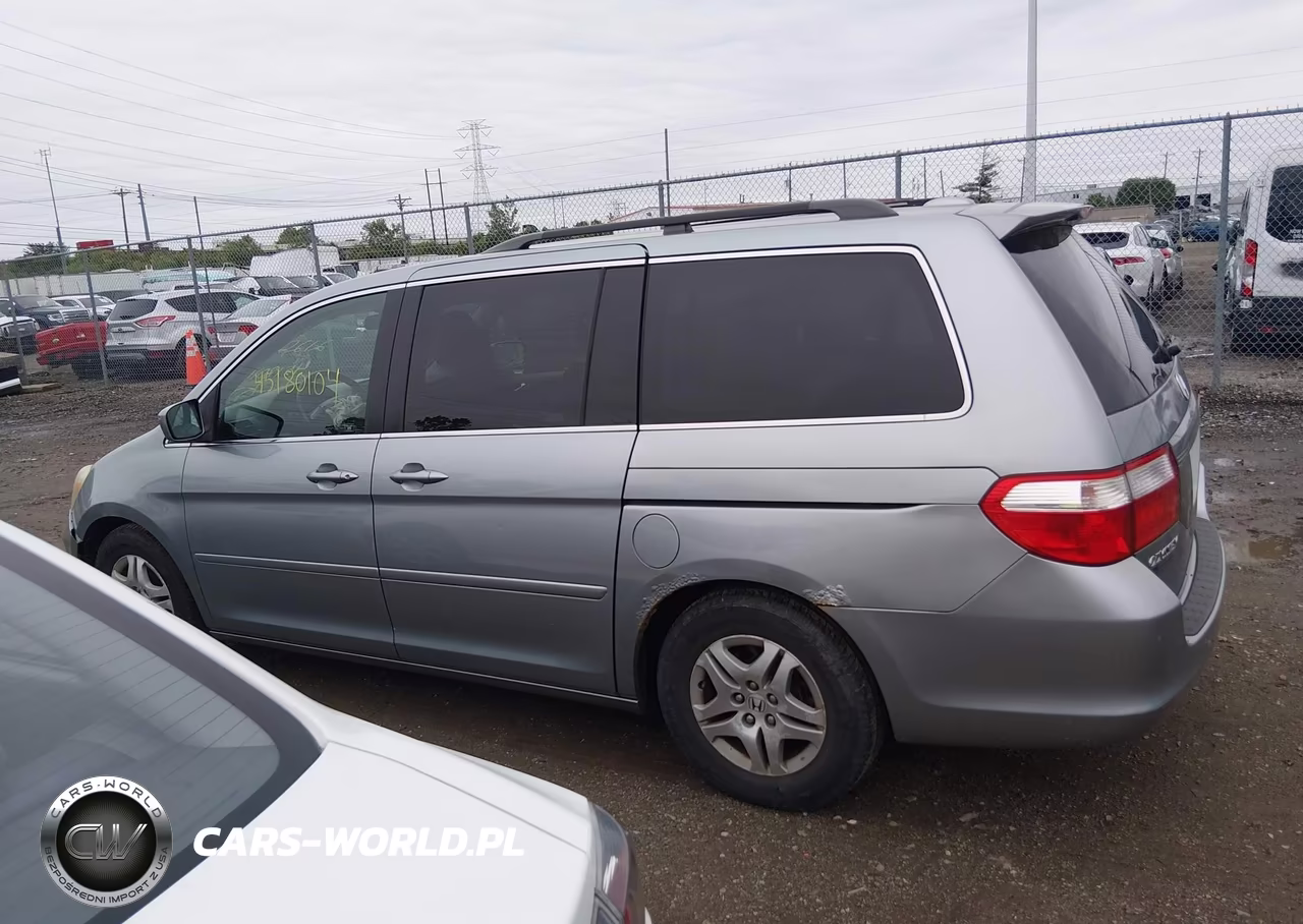 2007 Honda Odyssey Ex-L VIN:5FNRL38767B077856 - 14