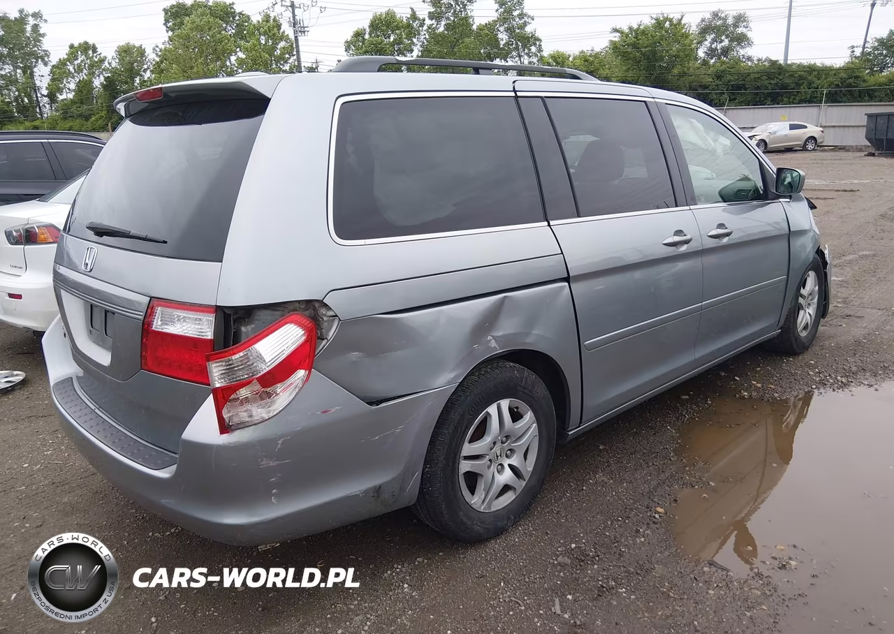 2007 Honda Odyssey Ex-L VIN:5FNRL38767B077856 - 4