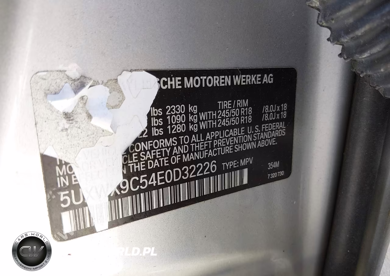 2014 BMW X3 xDrive28I VIN:5UXWX9C54E0D32226 - 9