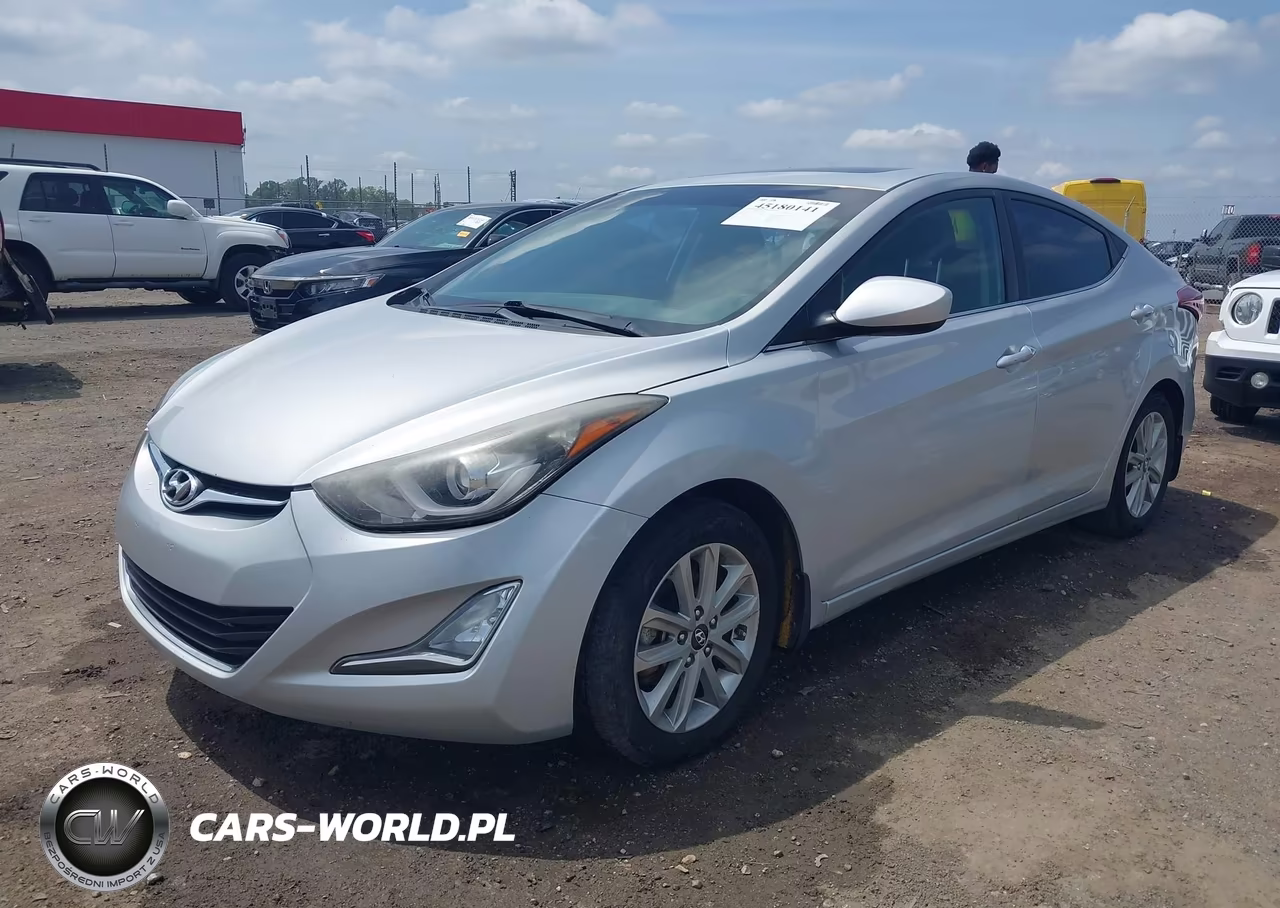 2015 Hyundai Elantra Se VIN:KMHDH4AE4FU233159 - 2